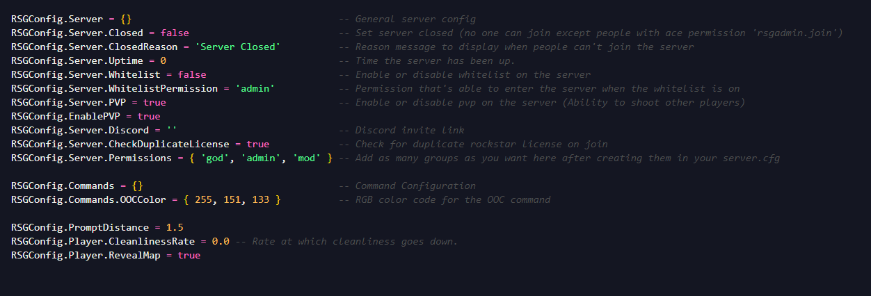 🔒 Setting Permissions - RSG ON TOP